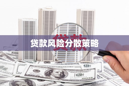 杭锦后旗贷款风险分散策略