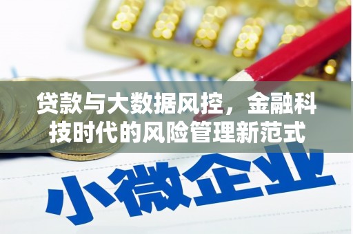 杭锦后旗贷款与大数据风控，金融科技时代的风险管理新范式
