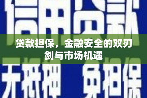 杭锦后旗贷款担保，金融安全的双刃剑与市场机遇