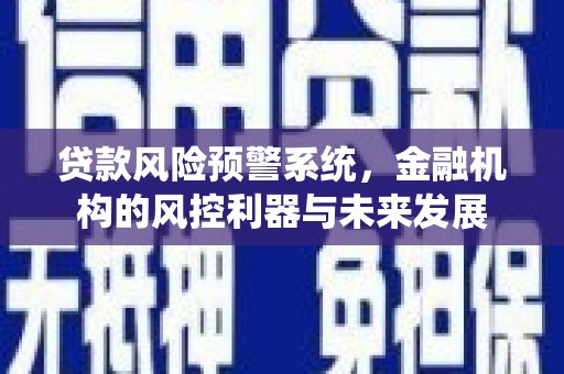 杭锦后旗贷款风险预警系统，金融机构的风控利器与未来发展
