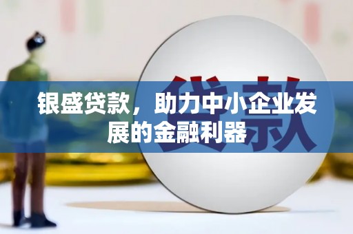 杭锦后旗银盛贷款，助力中小企业发展的金融利器