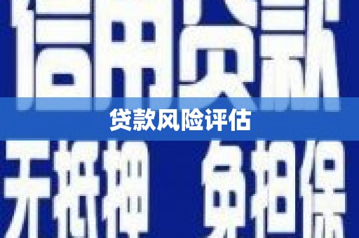 杭锦后旗贷款风险评估