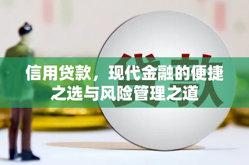 杭锦后旗信用贷款，现代金融的便捷之选与风险管理之道