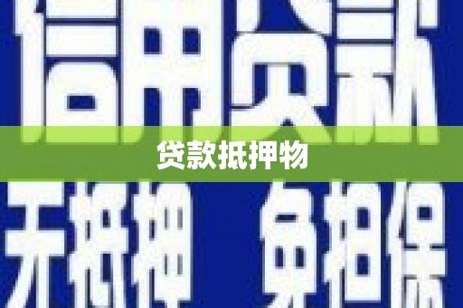 杭锦后旗贷款抵押物