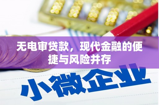 杭锦后旗无电审贷款，现代金融的便捷与风险并存