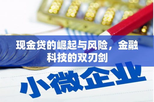 杭锦后旗现金贷的崛起与风险，金融科技的双刃剑