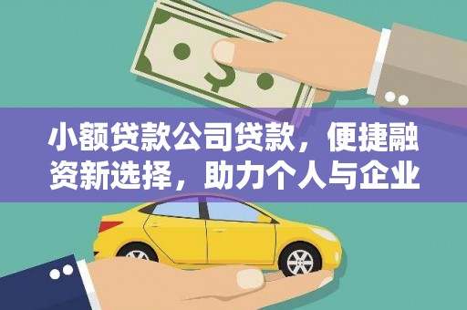 杭锦后旗小额贷款公司贷款，便捷融资新选择，助力个人与企业成长