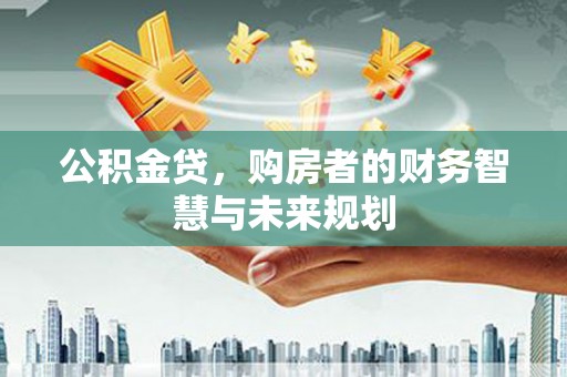 杭锦后旗公积金贷，购房者的财务智慧与未来规划