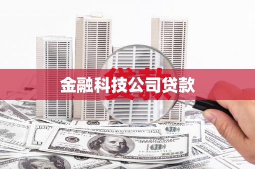 杭锦后旗金融科技公司贷款