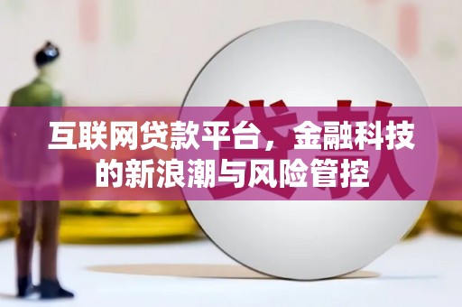 杭锦后旗互联网贷款平台，金融科技的新浪潮与风险管控