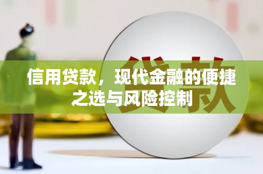 杭锦后旗信用贷款，现代金融的便捷之选与风险控制