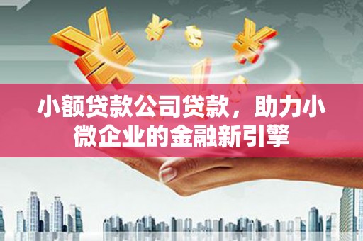 杭锦后旗小额贷款公司贷款，助力小微企业的金融新引擎