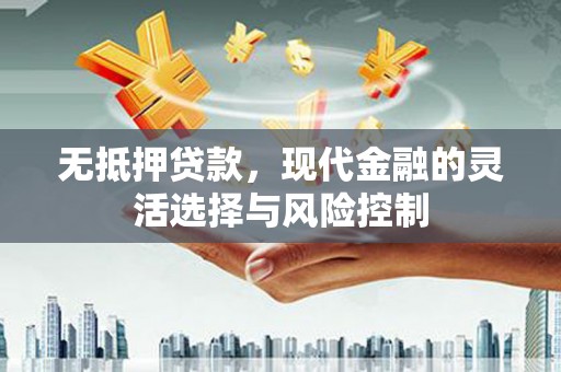 杭锦后旗无抵押贷款，现代金融的灵活选择与风险控制