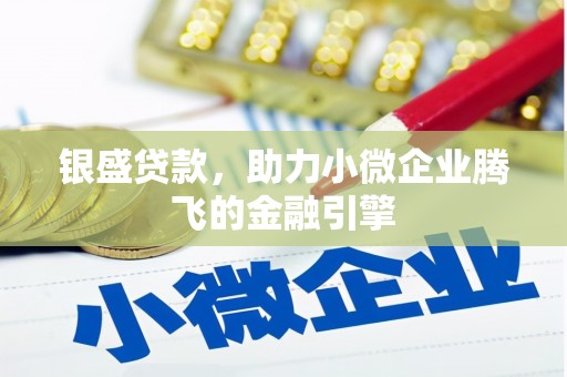 杭锦后旗银盛贷款，助力小微企业腾飞的金融引擎