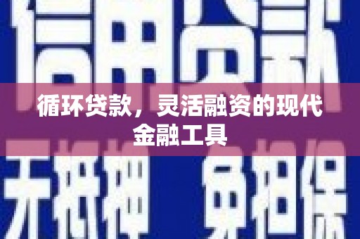 杭锦后旗循环贷款，灵活融资的现代金融工具