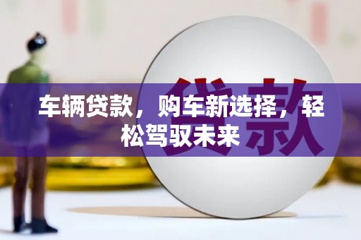杭锦后旗车辆贷款，购车新选择，轻松驾驭未来