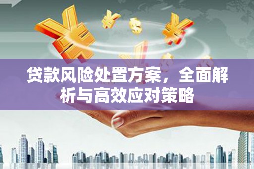 杭锦后旗贷款风险处置方案，全面解析与高效应对策略