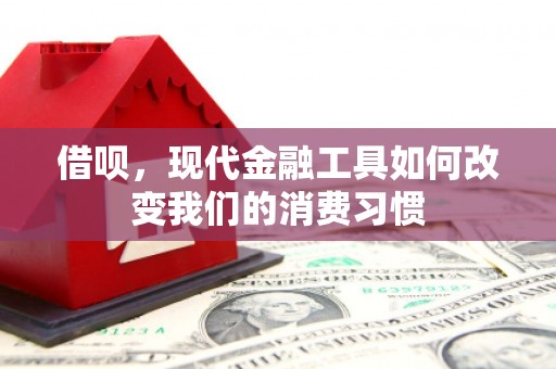 杭锦后旗借呗，现代金融工具如何改变我们的消费习惯