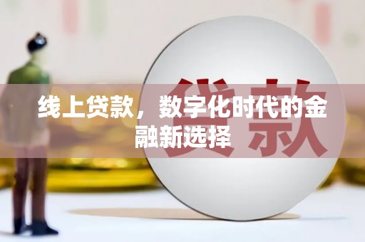 杭锦后旗线上贷款，数字化时代的金融新选择