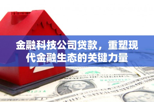杭锦后旗金融科技公司贷款，重塑现代金融生态的关键力量