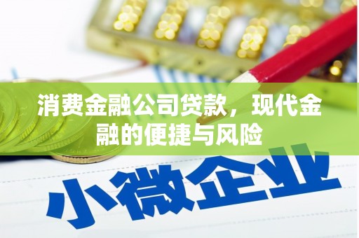 杭锦后旗消费金融公司贷款，现代金融的便捷与风险