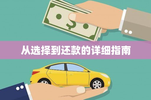 杭锦后旗从选择到还款的详细指南