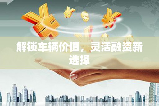 杭锦后旗解锁车辆价值，灵活融资新选择