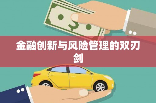 杭锦后旗金融创新与风险管理的双刃剑