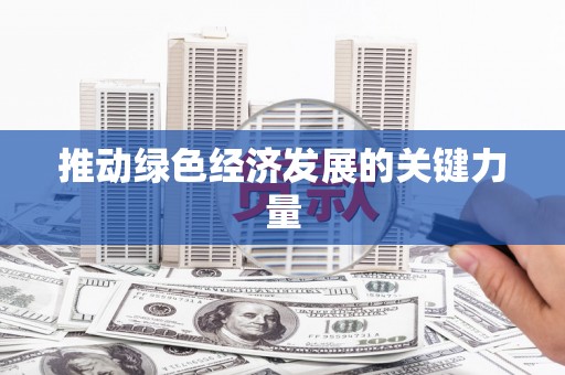 杭锦后旗推动绿色经济发展的关键力量