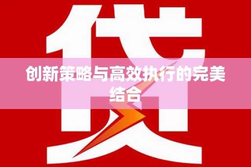 杭锦后旗创新策略与高效执行的完美结合